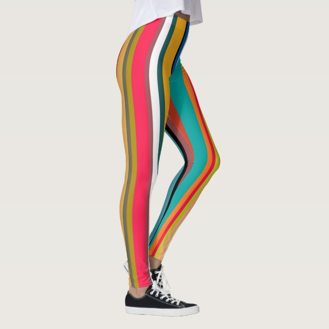 Legging Tiras Modernas do Século médio (Direita)
