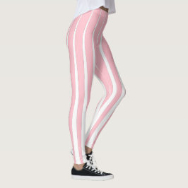 Legging Tiras Verticais Irregulares Bubblegum Rosa