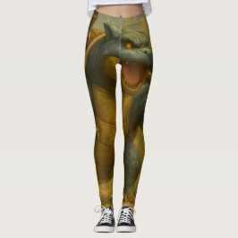 Legging Titã de Aço das Ruínas Esquecidas