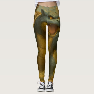 Legging Titã de Aço das Ruínas Esquecidas