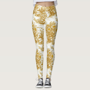 Legging Toile de Campo de Girassóis Cottagecore (8)