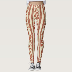 Legging Toile de Jouy Floral Listra com Galinha Vintage (2