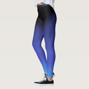 Legging tom de azul