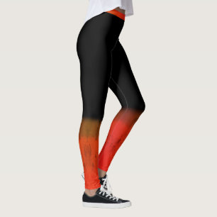 Legging tom de laranja