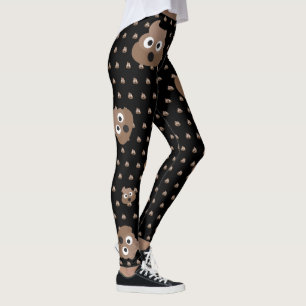 Legging Tombadilho engraçado Emojis