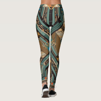 Legging Tonalidade de Vidro Terrestre Obtida