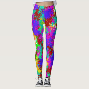 Legging Toque de Artsy por CBDOilPrincess