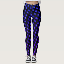 Legging Torção azul