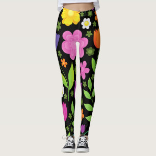 Legging Torne Coloridas Flores Positivas