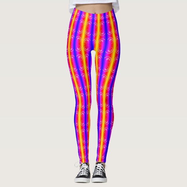 Legging Torres amarelas (Frente)