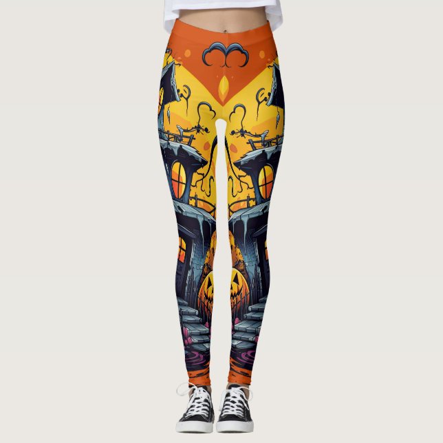 Legging "Torres de terror" (Frente)