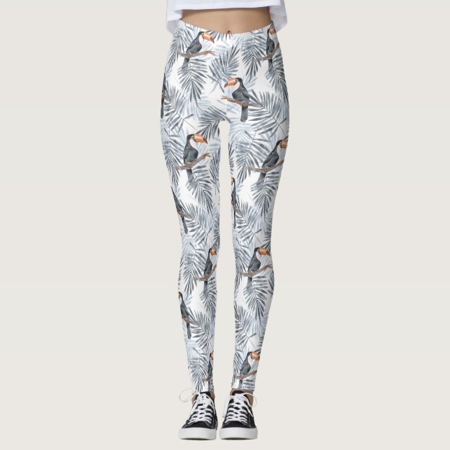 Legging Toucan cinzento (Frente)