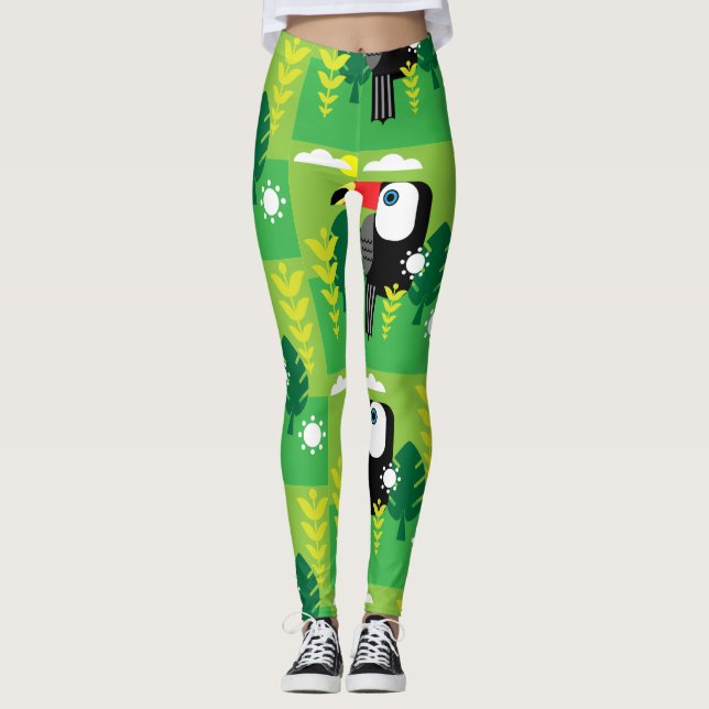 Legging Toucan Tropical Bird (Frente)