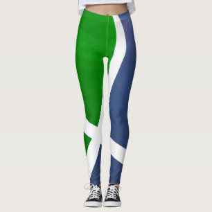 Legging Trabalho de arte de basquetebol
