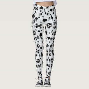 Legging Traços Ossos