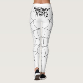 Legging Tratamentos de Halloween, Aranhas e Web