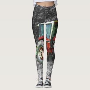 Legging Trator internacional velho Painterly