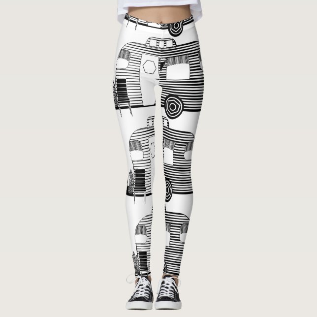 Legging Traveler Camper Caravan Thunder_Cove (Frente)