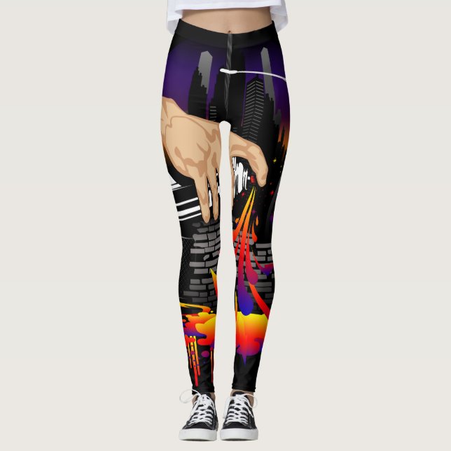 Legging Trazido Para A Vida (Frente)