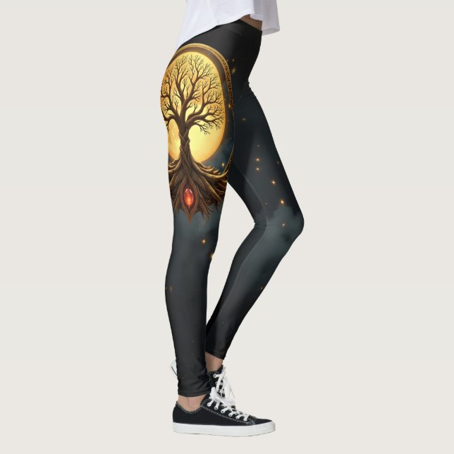 Legging Tree of Life – Moonlit Enlightenment (Direita)