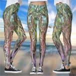 Legging Tree of Tule Oaxaca OAX1<br><div class="desc">Painting “Tree of Tule Oaxaca OAX1” Collection Style AND comfort are king in the perfect pair of leggings. You can wear your leggings over and over, and they won't lose their shape. Personalize on the product page or click the "Customize" button for more design options. Design created from my painting...</div>