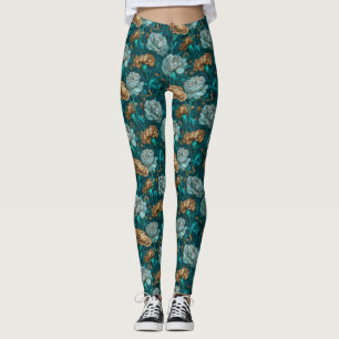 Legging Treino de Flor de Cravo Destaque de Cravo Noivas