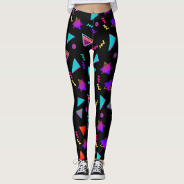 Legging Trendy 80s Black