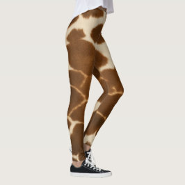 Legging Trendy Cow Faux Leather Elegant Collection