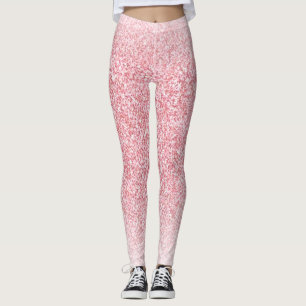 Legging Trendy Elegant Rosa Dourada n Modelo
