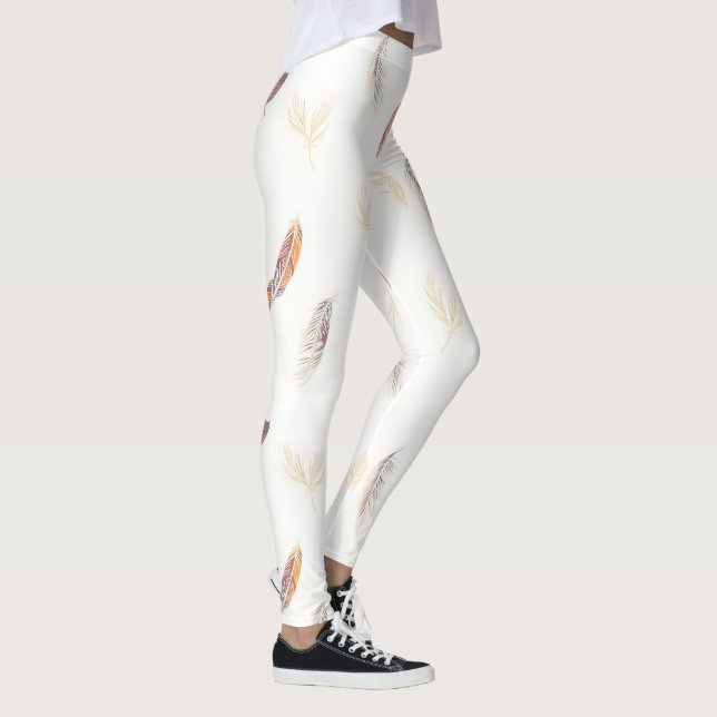 Legging Trendy Feathers Luxury Boho Collection (Direita)