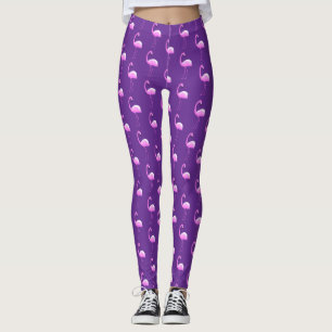 Legging Trendy Flamingo Pink e Pernas Roxas