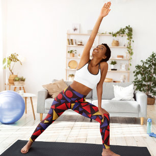 Legging Trendy striped triangs