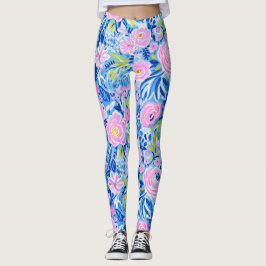 Legging Trendy Vibrant Summer Resort Chic Fashion