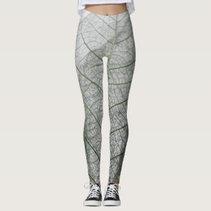 Legging Três esqueletos de folha