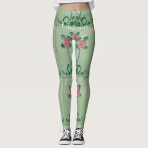 Legging Três Rosas Rosa Thunder_Cove