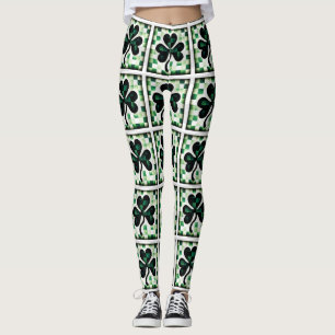 Legging Trevo dos retalhos