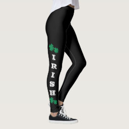 Legging Trevos verdes irlandeses