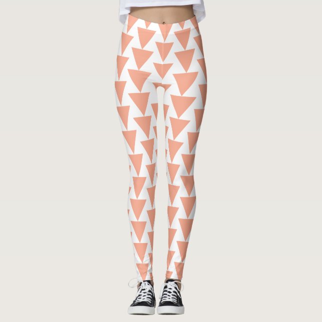 Legging Triângulo Geométrico Ousado (Frente)