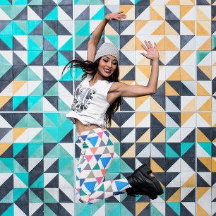 Legging Triângulo Multicolores