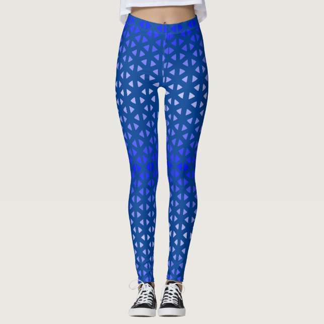 Legging Triângulo.Padrão.sombra.azul.01 Azul BG (Frente)