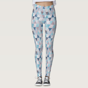 Legging Triângulos Azuis Mauve C