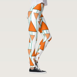 Legging Triângulos de Art Deco