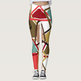 Legging Triângulos Espicosos