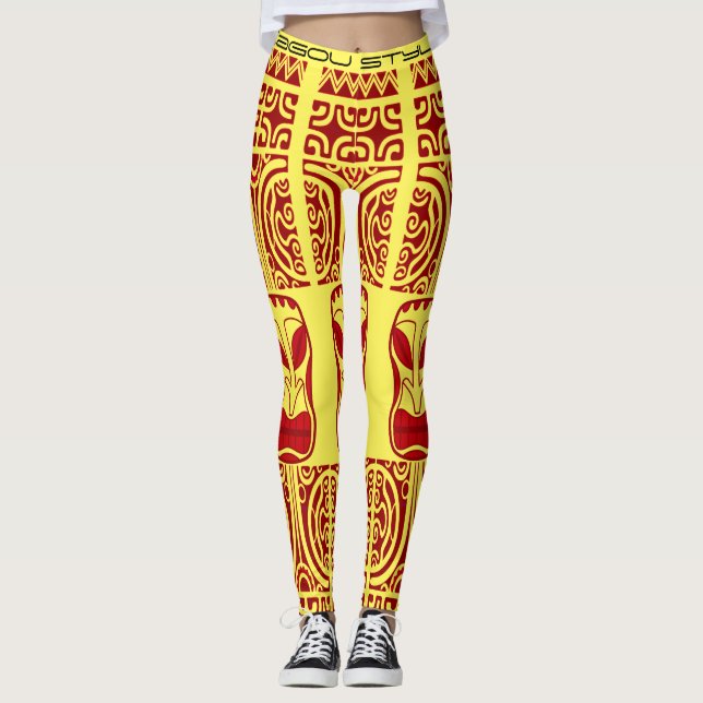 Legging Tribal Tatoo (Frente)