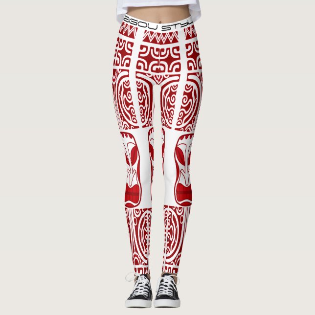 Legging Tribal Tatoo (Frente)