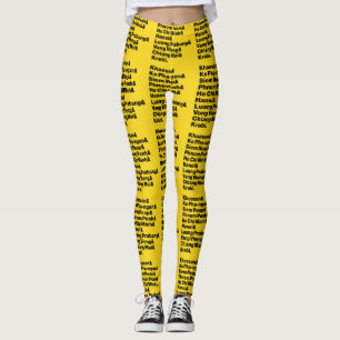 Legging Trilha / Circuito de Banana Pancake