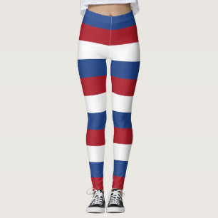 Legging Trilha Horizontal das Cores de Bandeiras Nacionais