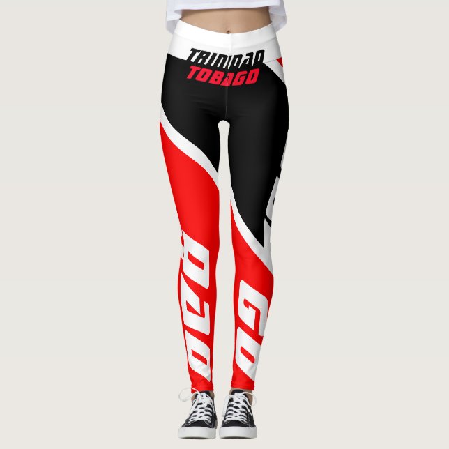 LEGGING TRINIDAD TOBAGO FLAG LEGGINGS. ACD PARÂMICA (Frente)