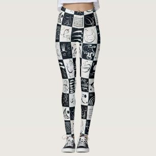 Legging Trinta, Abstração Biomórfica - Kandinsky