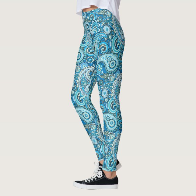 Legging Trippy Hippy Retro Paisley (Esquerda)